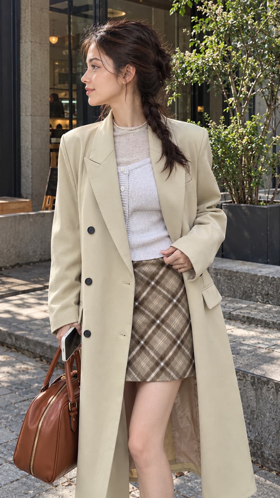 세련되고 활용도 높은 롱 블레이저/코트