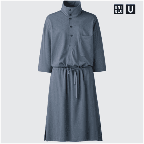 유니클로 U 저지 원피스 5부 소매 2가지 색상