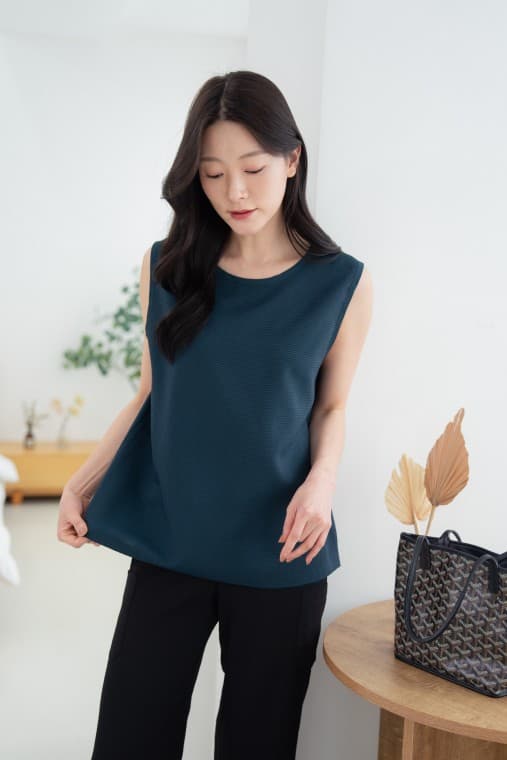 인견 와플 나시 민소매 BL