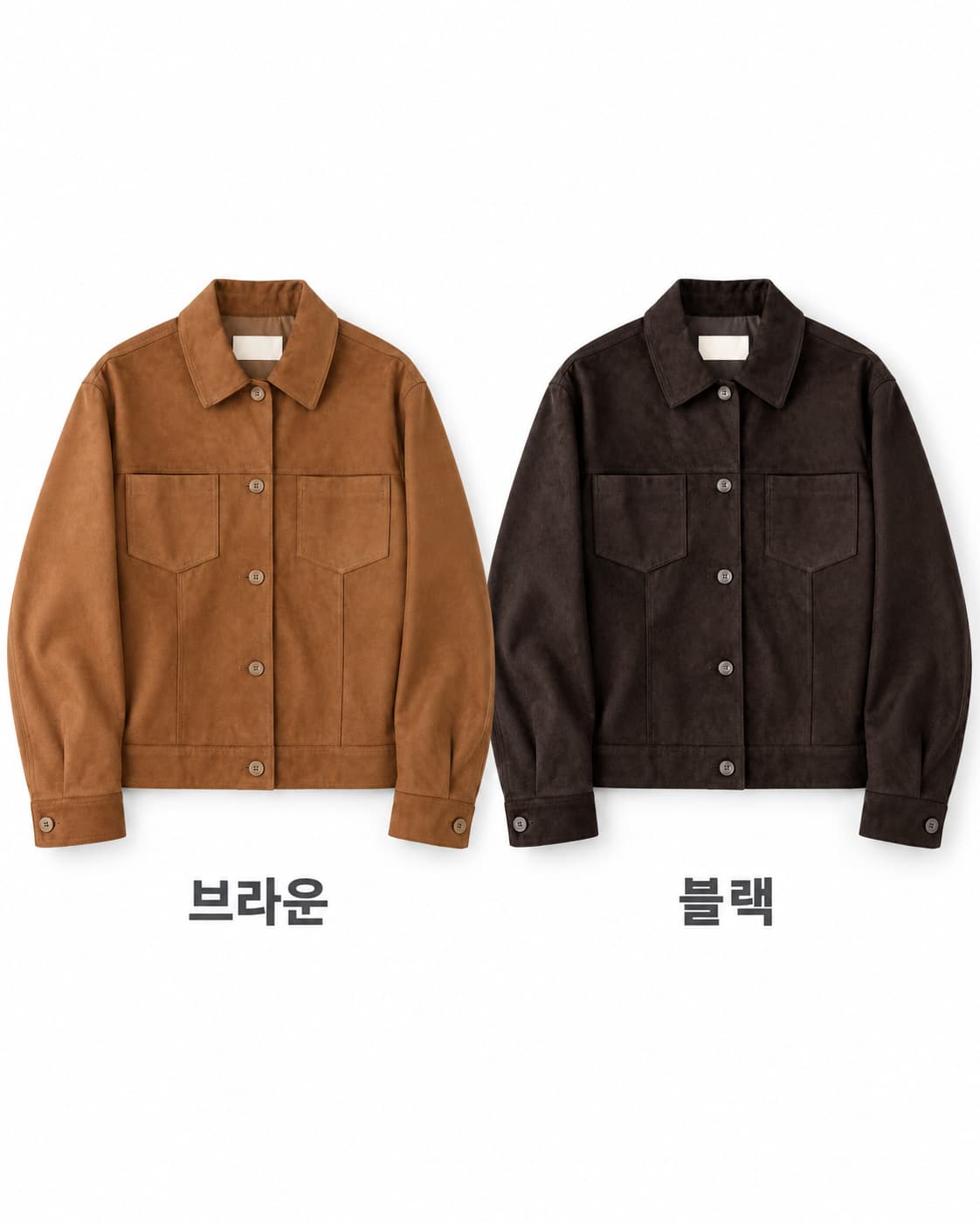 레트로 스타일의 미니멀한 디자인의 출퇴근 및 작업복 재킷 5